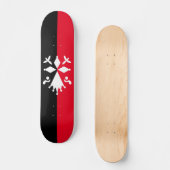 Hermine de Bretagne Skateboard (Vorderseite)