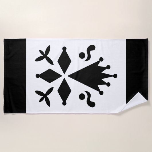 Hermine de Bretagne Strandtuch (Vorderseite)