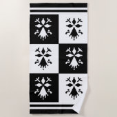 Hermine de Bretagne Strandtuch (Vorderseite)