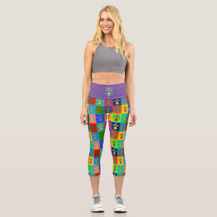Hermine Pop Capri Leggings