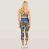 Hermine Pop Capri Leggings (Rückseite)