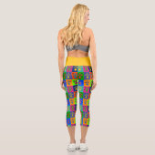 Hermine Pop Capri Leggings (Rückseite)