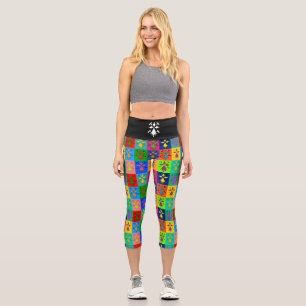 Hermine Pop Capri Leggings
