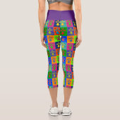 Hermine Pop Capri Leggings (Rückseite)