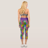 Hermine Pop Capri Leggings (Rückseite)