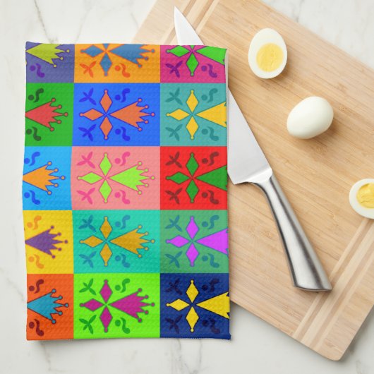 Hermine Pop Geschirrtuch (Viertel Falte)