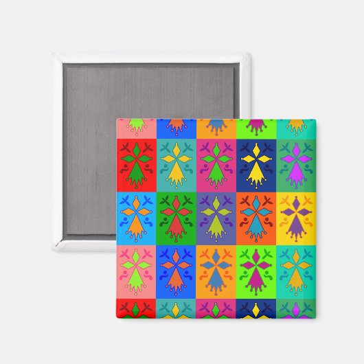 Hermine Pop Magnet (Vorderseite/Rückseite)