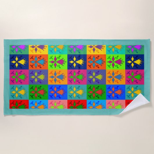 Hermine Pop Strandtuch (Vorderseite)