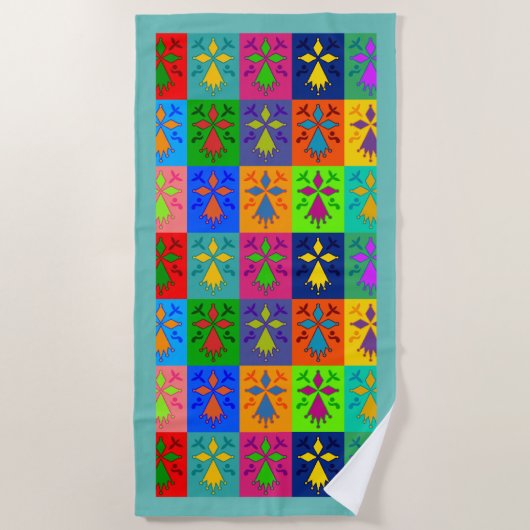 Hermine Pop Strandtuch (Vorderseite)