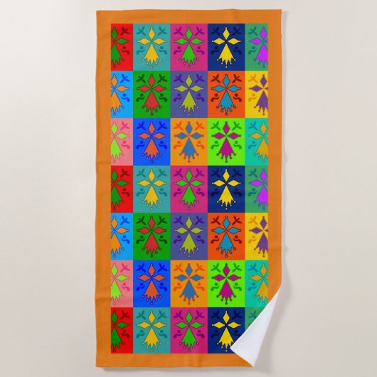 Hermine Pop Strandtuch (Vorderseite)