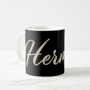 Hermine white gold Handwriting Tasse Kaffeetasse