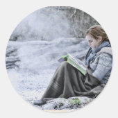 Hermione 13 runder aufkleber (Vorderseite)