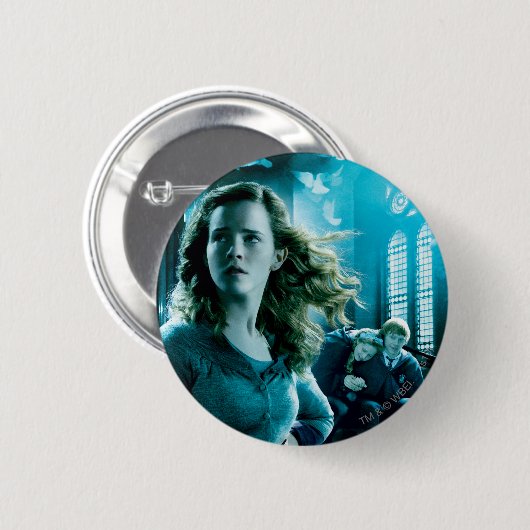 Hermione Granger 3 Button (Vorne & Hinten)