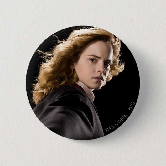 Hermione Granger bereit zum Handeln Button (Vorderseite)