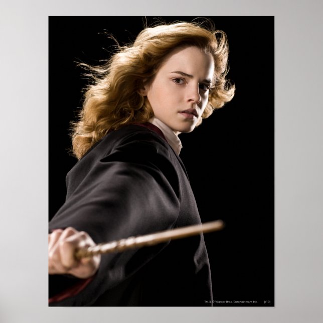 Hermione Granger bereit zum Handeln Poster (Vorne)