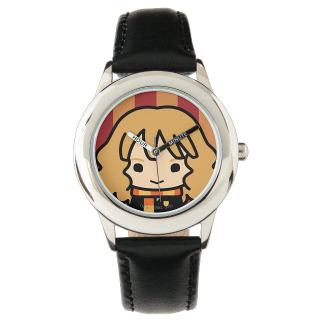 Hermione Granger Cartoon Art Armbanduhr (Vorderseite)