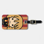 Hermione Granger Cartoon Art Gepäckanhänger (Vorderseite horizontal)