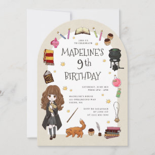 Hermione Granger Magischer Geburtstag Einladung