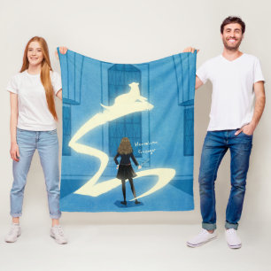 Hermione Granger Patronus Gemälde Fleecedecke