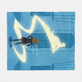 Hermione Granger Patronus Gemälde Fleecedecke (Vorderseite (Horizontal))