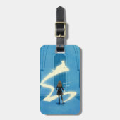Hermione Granger Patronus Gemälde Gepäckanhänger (Vorderseite vertikal)