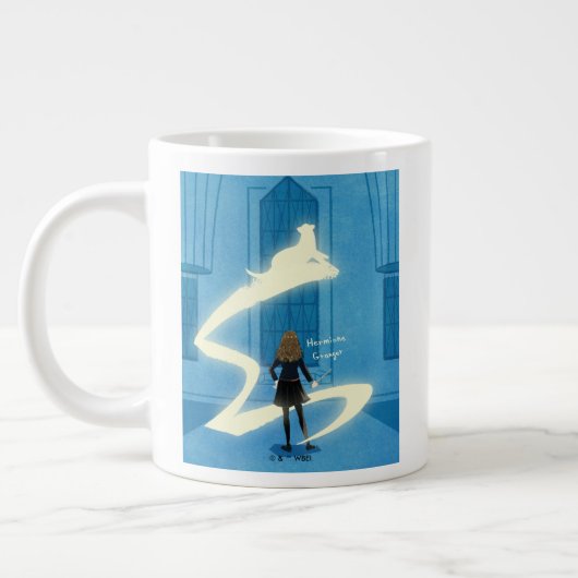 Hermione Granger Patronus Gemälde Jumbo-Tasse (Links)