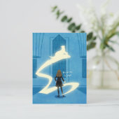 Hermione Granger Patronus Gemälde Postkarte (Stehend Vorderseite)