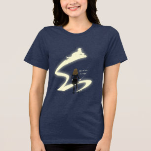 Hermione Granger Patronus Gemälde Tri-Blend Shirt