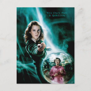 Hermione Granger und Professor Umbridge Postkarte