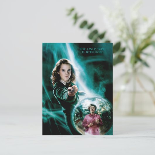 Hermione Granger und Professor Umbridge Postkarte (Stehend Vorderseite)