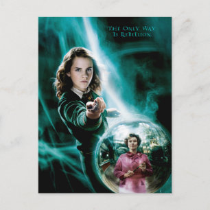 Hermione Granger und Professorin Umbridge Postkarte