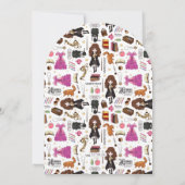 Hermione Grangers Magischer Geburtstagsfeier Einladung (Rückseite)