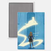 Hermione Grangers Patronus-Gemälde Magnet (Vorderseite/Rückseite)