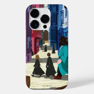 Hermione, HARRY POTTER™ & Hagrid in Diagon Alley Case-Mate iPhone 14 Pro Hülle