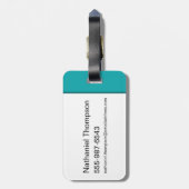 Hermione, HARRY POTTER™ & Hagrid in Diagon Alley Gepäckanhänger (Rückseite vertikal)