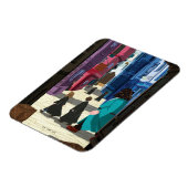 Hermione, HARRY POTTER™ & Hagrid in Diagon Alley Magnet (Linke Seite)