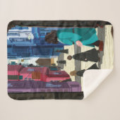 Hermione, HARRY POTTER™ & Hagrid in Diagon Alley Sherpadecke (Vorderseite (Horizontal))