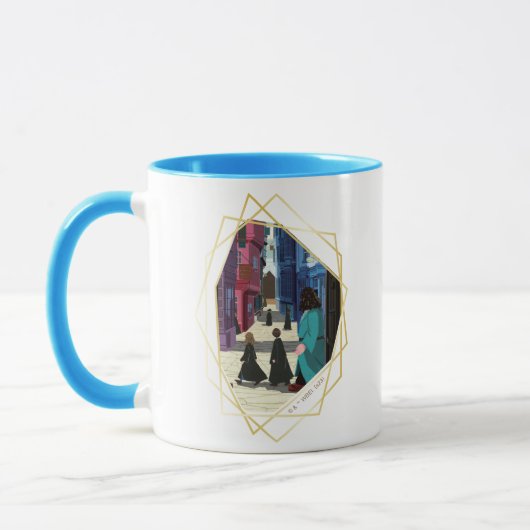 Hermione, HARRY POTTER™ & Hagrid in Diagon Alley Tasse (Links)