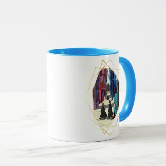 Hermione, HARRY POTTER™ & Hagrid in Diagon Alley Tasse (VorderseiteRechts)