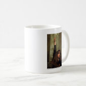 Hermione hebt Hand Kaffeetasse (VorderseiteRechts)