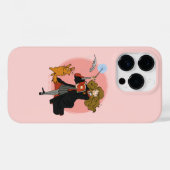 Hermione und Crookshanks Wingardium Leviosa Case-Mate iPhone Hülle (Rückseite (Horizontal))