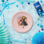 Hermione und Crookshanks Wingardium Leviosa Pappteller (Party)