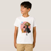 Hermione und Crookshanks Wingardium Leviosa T-Shirt (Vorne ganz)