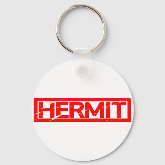 Hermit-Briefmarke Schlüsselanhänger (Vorderseite)
