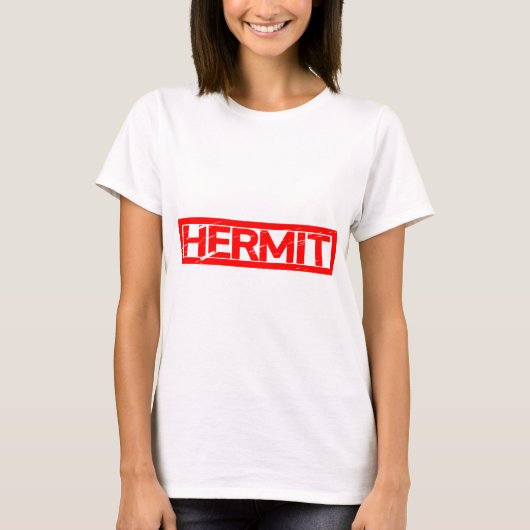 Hermit-Briefmarke T-Shirt (Vorderseite)