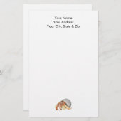 Hermit Crab Briefpapier (Vorne/Hinten)