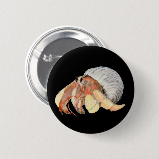 Hermit Crab Button (Vorne & Hinten)