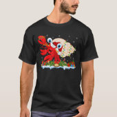 Hermit Crab Fish Lover Matching Santa Hermit Crab T-Shirt (Vorderseite)