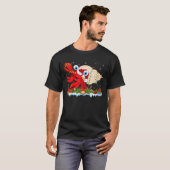 Hermit Crab Fish Lover Matching Santa Hermit Crab T-Shirt (Vorne ganz)