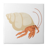 Hermit Crab Fliese (Vorderseite)